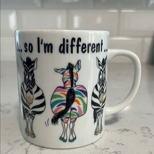 So I’m different! Coffee cup